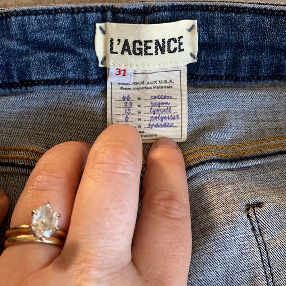 L'AGENCE Margot Jean in New Vintage - Picture 4 of 8
